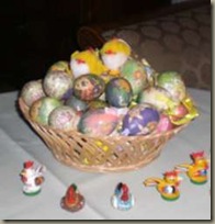 Tischdeko Ostern 2010